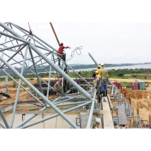 Conception du hangar industriel en treillis en acier pour entrepôt d&#39;acier préfabriqué